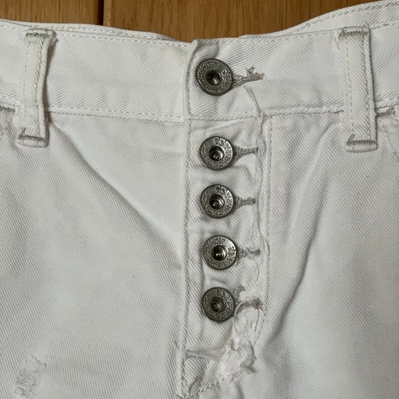 Free People Runaway Cutoff Denim Shorts - Picture 4 of 5